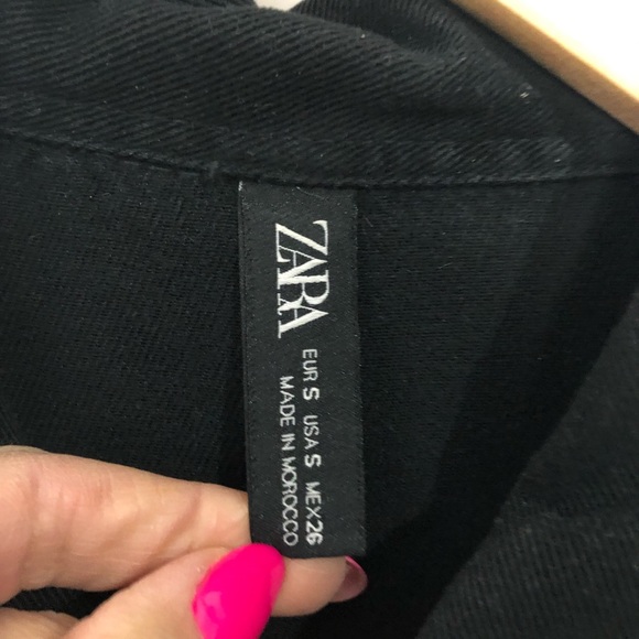 Zara | Button Down Romper - Picture 4 of 6